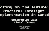 Acting on the Future: Practical Foresight Implementation in Canada