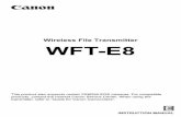 Wireless File Transmitter WFT-E8