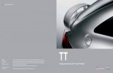 Katalog akcesoriów do Audi TT Coupé/TT Roadster