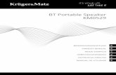 BT Portable Speaker KM0529
