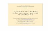 “Claude Lévi-Strauss et les réseaux : parenté et politique.”
