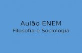 Aulão ENEM filosofia e sociologia