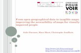 From open geographical data to tangible maps: improving the accessibility of maps for visually impaired people (Julie Ducasse)