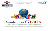 Vendedores grátis   Google - Assespro-pr - Agência PUC - 28 de abril de 2016 -