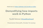 Demystifying how imports work in Python