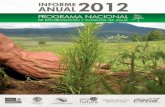 Informe Anual 2012 - Programa Nacional de Reforestación y Cosecha de Agua