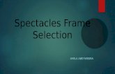 Spectacles frame selection