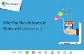 Why Website Maintenance Is Important For Your Business?