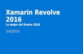 Xamarin REvolve 2016