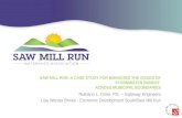 Saw Mill Run: A Case Study for Managing Issues of Stormwater Runoff Across Municipal Boundaries