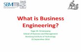 What is business engineering?