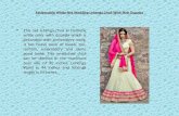 Latest  designer wedding wear lehenga choli online