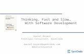J1 2015 "Thinking Fast and Slow with Software Development"