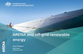 Steve Rodgers - Arena - ARENA’s Off-Grid Investment Priority
