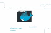 Microservices and docker