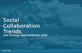 Collaboration Trends and Strategy Approaches for 2016