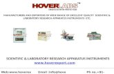 Scientific & Laboratory Research Apparatus instrument from HOVERLABS, India