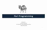 Perl Programming - 01 Basic Perl