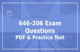 646-206 exam materials with real questions and answers