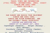 EUROPE AND RUSSIA TOUR ENJOYMENT VORA KHANDELWAL #4 - DINESH VORA