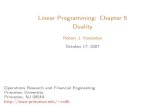Linear Programming: Chapter 5 Duality