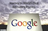 Journey to world’s best recruiting process