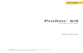 ProSim 8 - Users manual