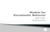 9 Models for viscoelastic behavior