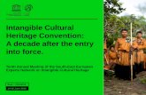 UNESCO 1 - “Intangible Cultural Heritage Convention:  A decade after the entry into force”