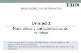 U1 naturaleza y caracteristicas del servicio