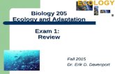 Biology205 exam1 review