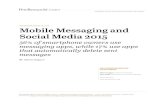 Mobile Messaging and Social Media – 2015