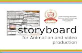 Storyboard for Animation and Video producation