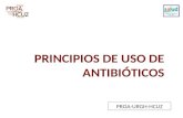 Principios de Uso de Antibióticos y Sistemática