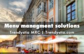 Trendystia Menu Management + Profit Optimization | Trendystia Maryland Restaurant Consulting