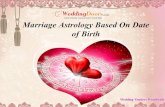 Marriage astrology based on date of birth