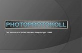 Photoprotokoll - SPE 01.09