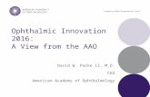 Ophthalmic Innovation 2016 - "A View From The AAO"