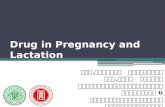 Drug in pregnancy and lactation present