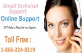 Gmail Technical Support Number 1-866-224-8319 for Gmail security settings