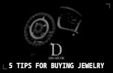 Five Tips For Buying Jewelry
