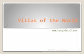 Villas of the world