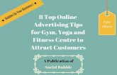 8 top online advertising tips for gym, yoga and fitness centre to attract customers