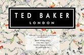 Ted Baker: Brand Profile + Line Development