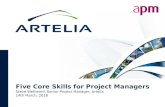 Five Core Skills for Project Managers