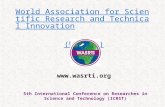 5th International Conference on Researches in Science and Technology (ICRST)