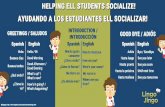 Helping ELL Students Socialize