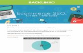 Ecommerce SEO Guide by Backlinko