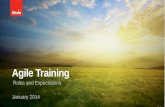 Agile Training: Roles and Expectations