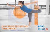 2016 FIT-C Fitness Industry Technology Trend Report
